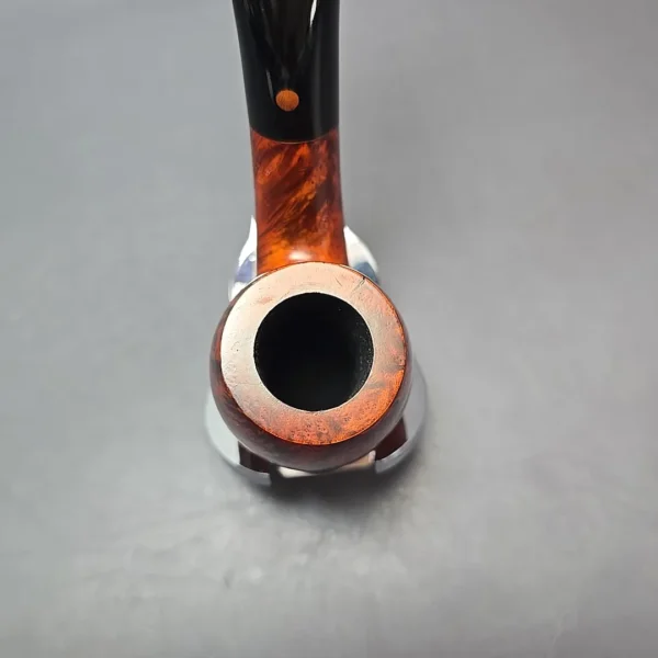 Calibano (Mastro de Paja) 101 D C2 Smooth Bent Billiard Estate Briar Pipe, Unsmoked - Image 6