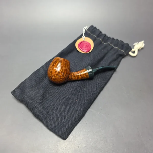 Martin Romijn Smooth Wasp Handmade Briar Pipe, New - Image 13