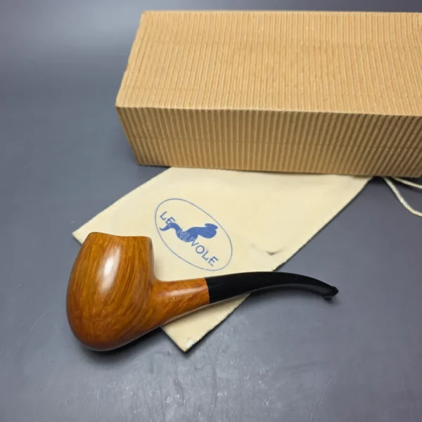 Le Nuvole 6 Cloud Smooth Hawkbill Estate Briar Pipe, Unsmoked - Image 3