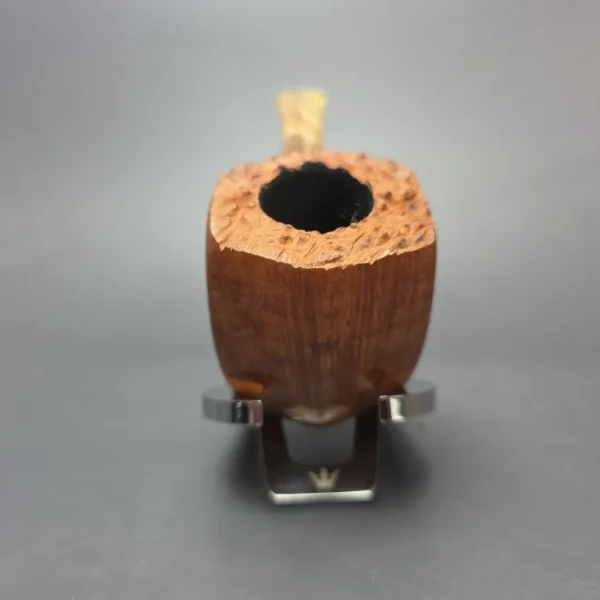 Neerup Basic 4 Smooth Panel Brandy Estate Briar Pipe, Unsmoked - Image 3