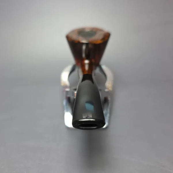 Herriot Pipes Smooth Asymmetric Dublin Handmade Briar Pipe, New - Image 5