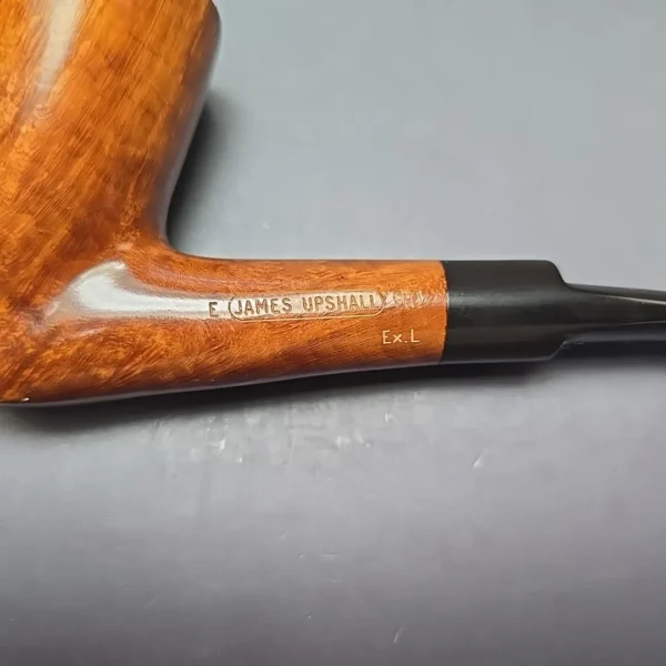 James Upshall E Grade EXL Smooth Cavalier Estate Briar Pipe, Unsmoked - Image 10