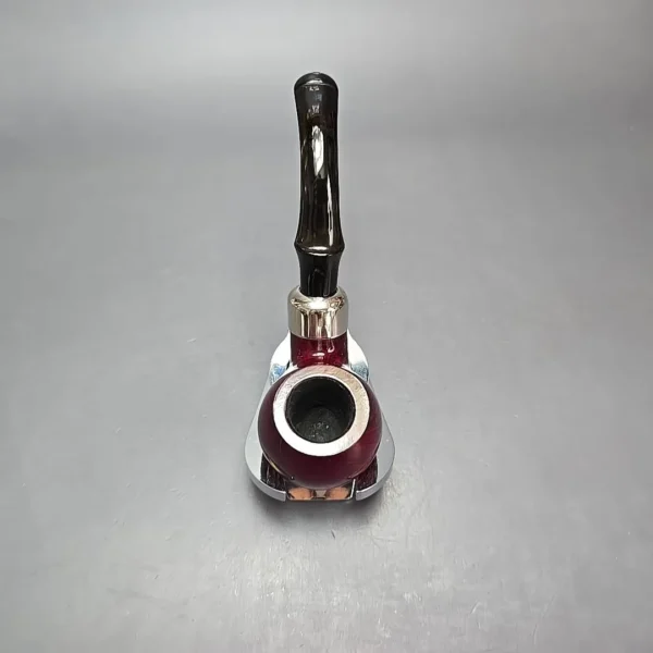 Peterson System Standard Red 303 Smooth Apple Estate Briar Pipe, Irish Estates - Image 8