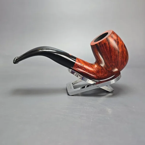 Calibano (Mastro de Paja) 101 D C2 Smooth Bent Billiard Estate Briar Pipe, Unsmoked - Image 9