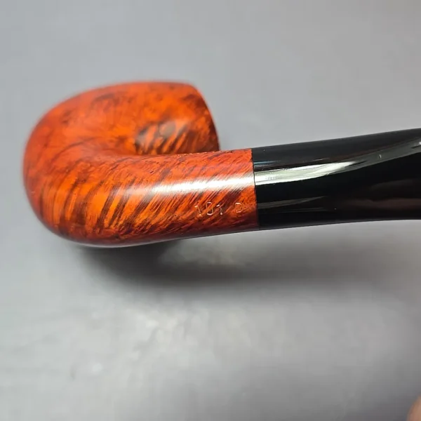 Calibano (Mastro de Paja) 101 D C2 Smooth Bent Billiard Estate Briar Pipe, Unsmoked - Image 12