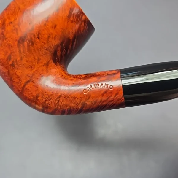 Calibano (Mastro de Paja) 101 D C2 Smooth Bent Billiard Estate Briar Pipe, Unsmoked - Image 13