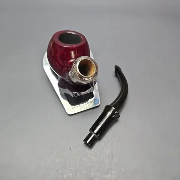 Peterson System Standard Red 303 Smooth Apple Estate Briar Pipe, Irish Estates - Image 14
