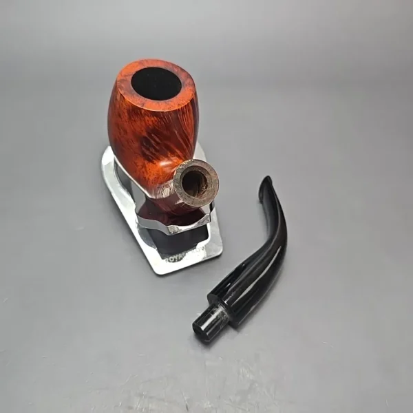 Calibano (Mastro de Paja) 101 D C2 Smooth Bent Billiard Estate Briar Pipe, Unsmoked - Image 16