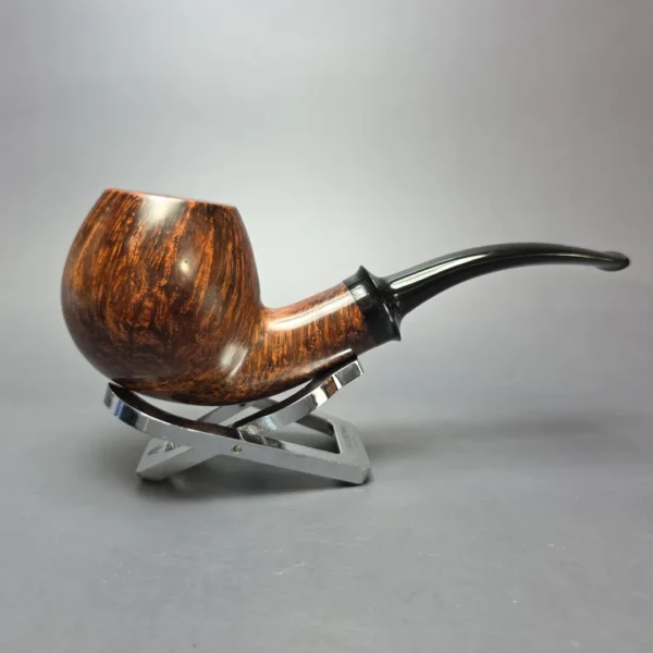 Tom Eltang Star Grade XL Smooth Apple Estate Briar Pipe, Unsmoked - Image 13