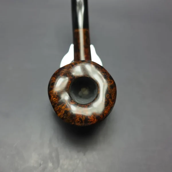 Herriot Pipes Smooth Asymmetric Dublin Handmade Briar Pipe, New - Image 6