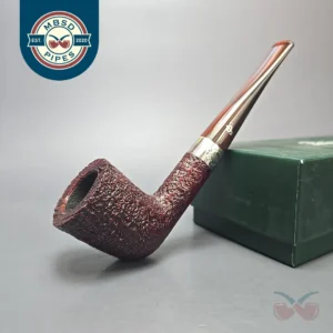 Peterson Irish Harp 120 Sandblasted Dublin w/ Silver Briar Pipe, New