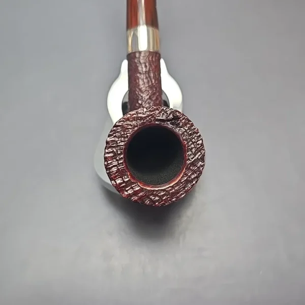 Peterson Irish Harp 120 Sandblasted Dublin w/ Silver Briar Pipe, New - Image 6