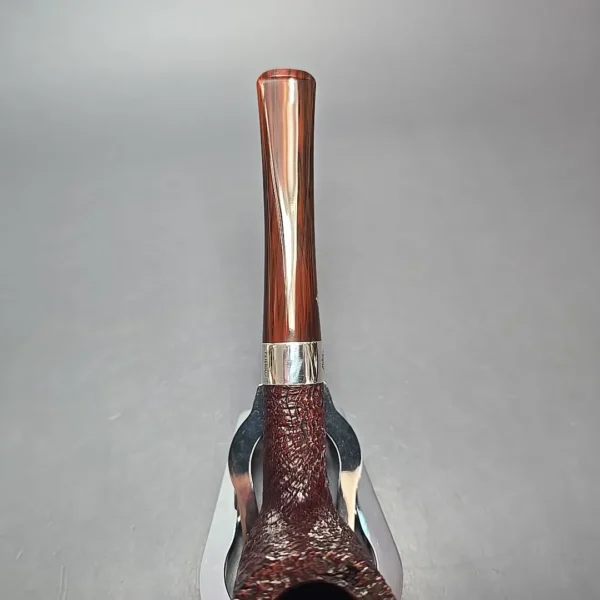 Peterson Irish Harp 120 Sandblasted Dublin w/ Silver Briar Pipe, New - Image 7