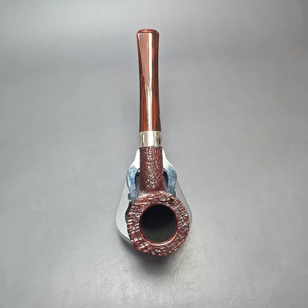 Peterson Irish Harp 120 Sandblasted Dublin w/ Silver Briar Pipe, New - Image 8