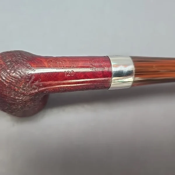Peterson Irish Harp 120 Sandblasted Dublin w/ Silver Briar Pipe, New - Image 10