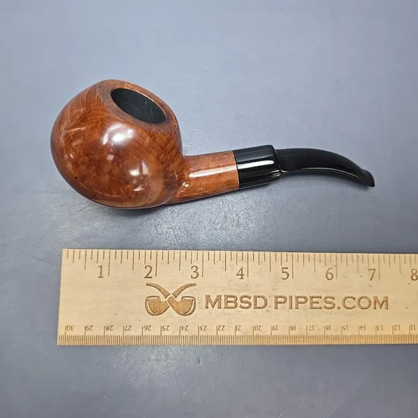 Edward's XL Smooth Diplomat Sitter Estate Briar Pipe, American Estates - Image 13