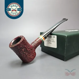 Peterson 2026 St Patrick's Day 701 Sandblasted Poker Briar Pipe, New