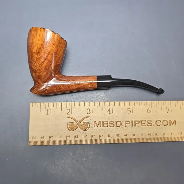 James Upshall E Grade EXL Smooth Cavalier Estate Briar Pipe, Unsmoked - Image 12