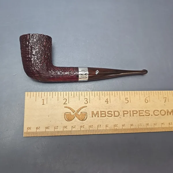 Peterson Irish Harp 120 Sandblasted Dublin w/ Silver Briar Pipe, New - Image 11