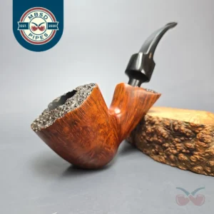Bari Special Hand Cut XL Smooth Freehand Estate Briar Pipe, Danish Estates
