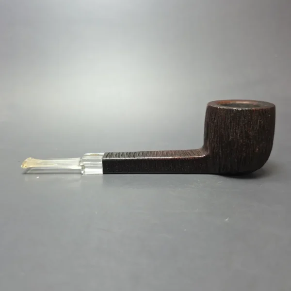GBD Pre-1980s Rockroot Collector 9640 Rusticated Pot Estate Briar Pipe, English Estates - Image 4
