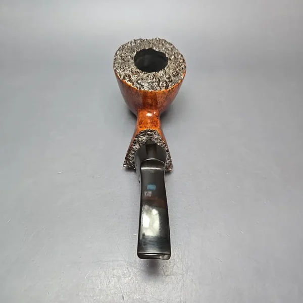 Bari Special Hand Cut XL Smooth Freehand Estate Briar Pipe, Danish Estates - Image 5