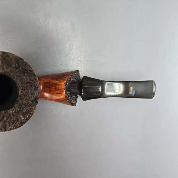 Bari Special Hand Cut XL Smooth Freehand Estate Briar Pipe, Danish Estates - Image 7