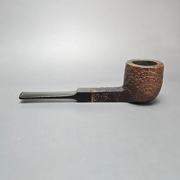 Digby (by GBD) 9488 Sandblasted Pot Sitter Estate Briar Pipe, English Estates - Image 4