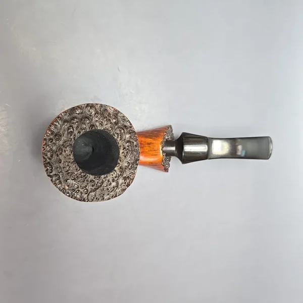 Bari Special Hand Cut XL Smooth Freehand Estate Briar Pipe, Danish Estates - Image 8