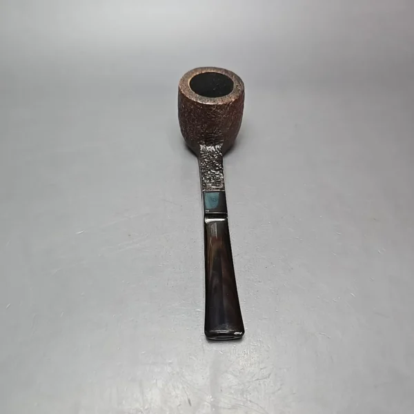 Digby (by GBD) 9488 Sandblasted Pot Sitter Estate Briar Pipe, English Estates - Image 5