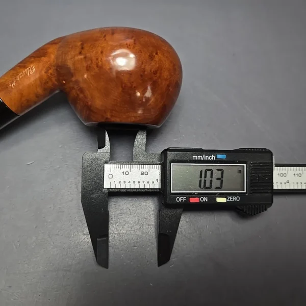 Edward's XL Smooth Diplomat Sitter Estate Briar Pipe, American Estates - Image 14