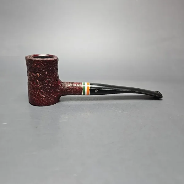 Peterson 2026 St Patrick's Day 701 Sandblasted Poker Briar Pipe, New - Image 12