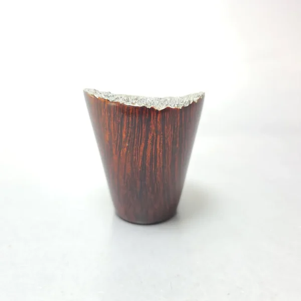 Martin Romijn Smooth Poker w/ Bamboo Handmade Briar Pipe, New - Image 3