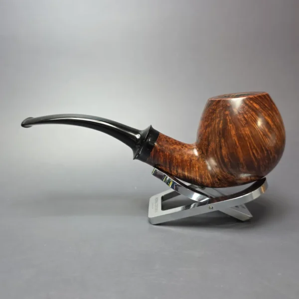 Tom Eltang Star Grade XL Smooth Apple Estate Briar Pipe, Unsmoked - Image 11