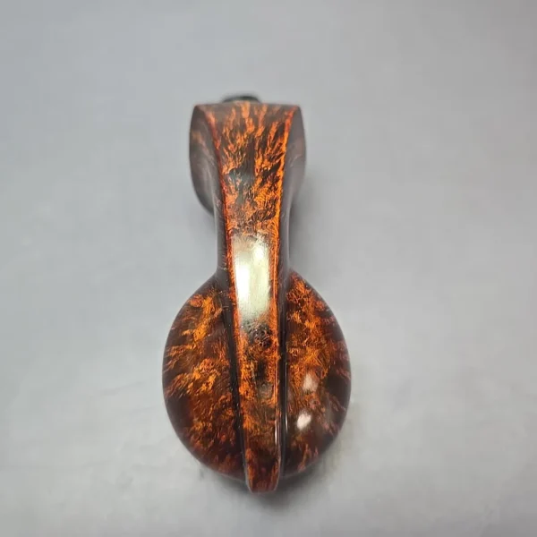 SU Pipes Smooth Blowfish w/ Case Handmade Briar Pipe, New - Image 10