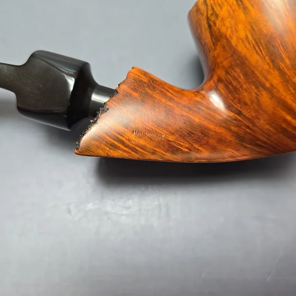 Bari Special Hand Cut XL Smooth Freehand Estate Briar Pipe, Danish Estates - Image 11