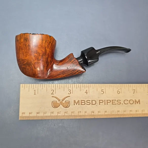 Bari Special Hand Cut XL Smooth Freehand Estate Briar Pipe, Danish Estates - Image 12