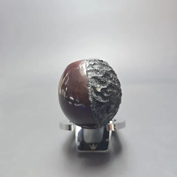 Peterson Jekyll & Hyde XL02 Partially Rusticated Apple Briar Pipe, New - Image 4