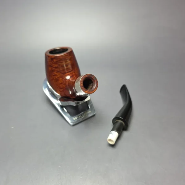 Peterson 2009 Pipe of the Year Smooth Brandy w/ Silver Estate Briar Pipe, Irish Estates, 9mm - Image 12