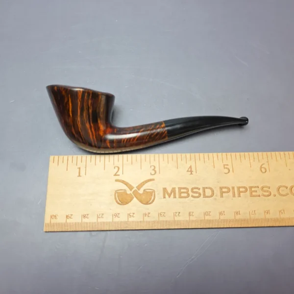 Herriot Pipes Smooth Asymmetric Dublin Handmade Briar Pipe, New - Image 9