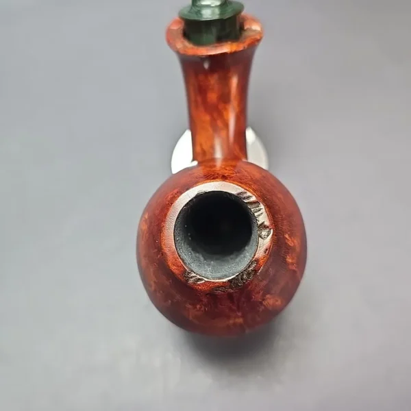 SU Pipes Smooth Dancing Rhodesian w/ Case Handmade Briar Pipe, New - Image 7