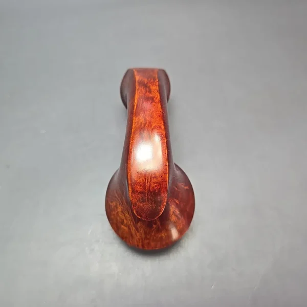 SU Pipes Smooth Dancing Rhodesian w/ Case Handmade Briar Pipe, New - Image 10