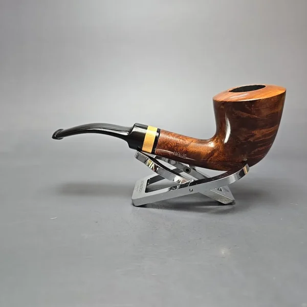 Brebbia Noce 6010 Smooth Dublin w/ Olivewood Estate Briar Pipe, Italian Estates - Image 4