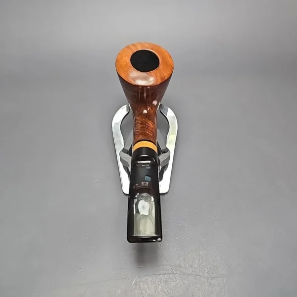 Brebbia Noce 6010 Smooth Dublin w/ Olivewood Estate Briar Pipe, Italian Estates - Image 5