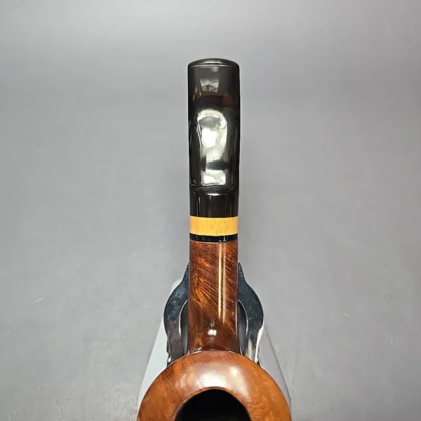 Brebbia Noce 6010 Smooth Dublin w/ Olivewood Estate Briar Pipe, Italian Estates - Image 7