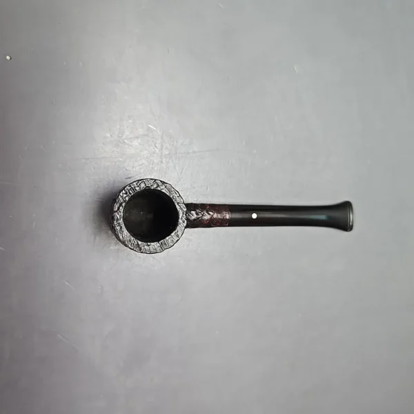 Dunhill 1974 Shell Briar 715 Sandblasted Stack Estate Briar Pipe, English Estates - Image 8