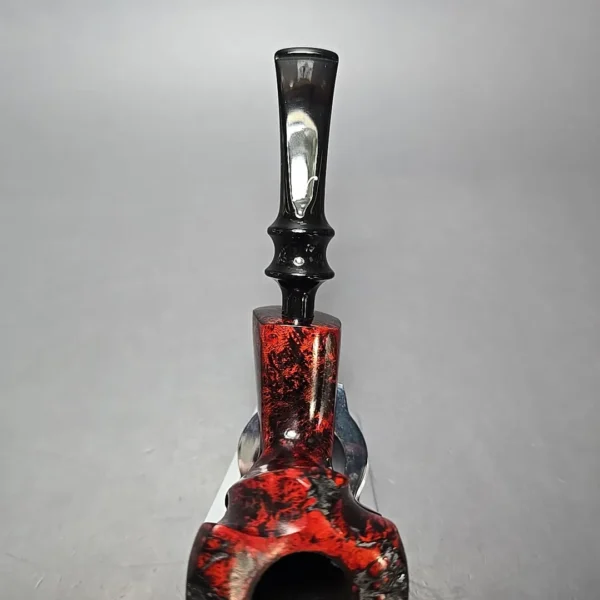 Nording Fantasy Partially Rusticated Freehand Estate Briar Pipe, Unsmoked - Image 6