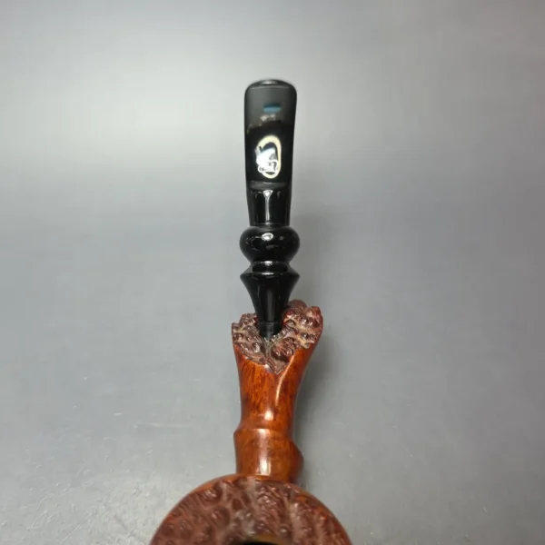 Preben Holm Crown Matt Freehand Sitter Estate Briar Pipe, Danish Estates - Image 6