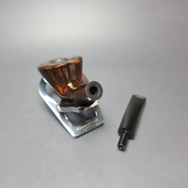 Herriot Pipes Smooth Asymmetric Dublin Handmade Briar Pipe, New - Image 11