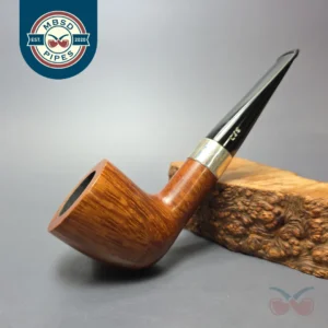 Ferndown 2000 Tudor Root 1 Star Smooth Dublin w/ Silver Estate Briar Pipe, English Estates
